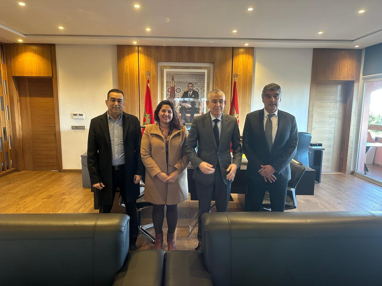 Tennis: ​Le comité du RTCMA reçu par le Wali de la Région Marrakech-Safi…