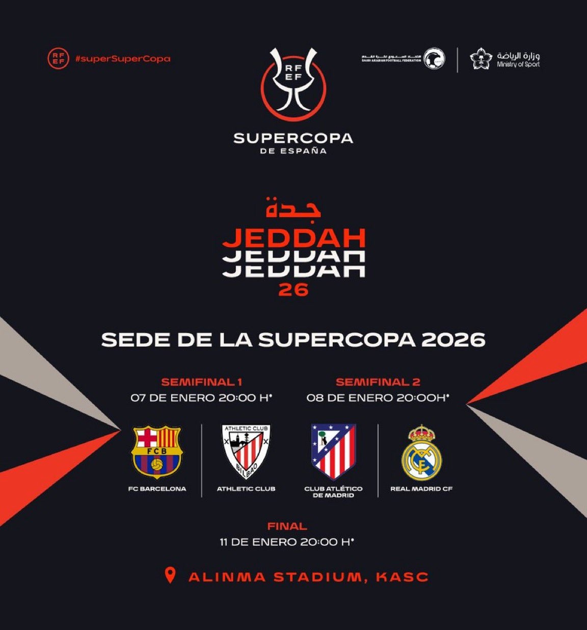 Supercoupe d’Espagne : Hier, le Barça a écrasé Bilbao. Aujourd’hui, Real -Atlético