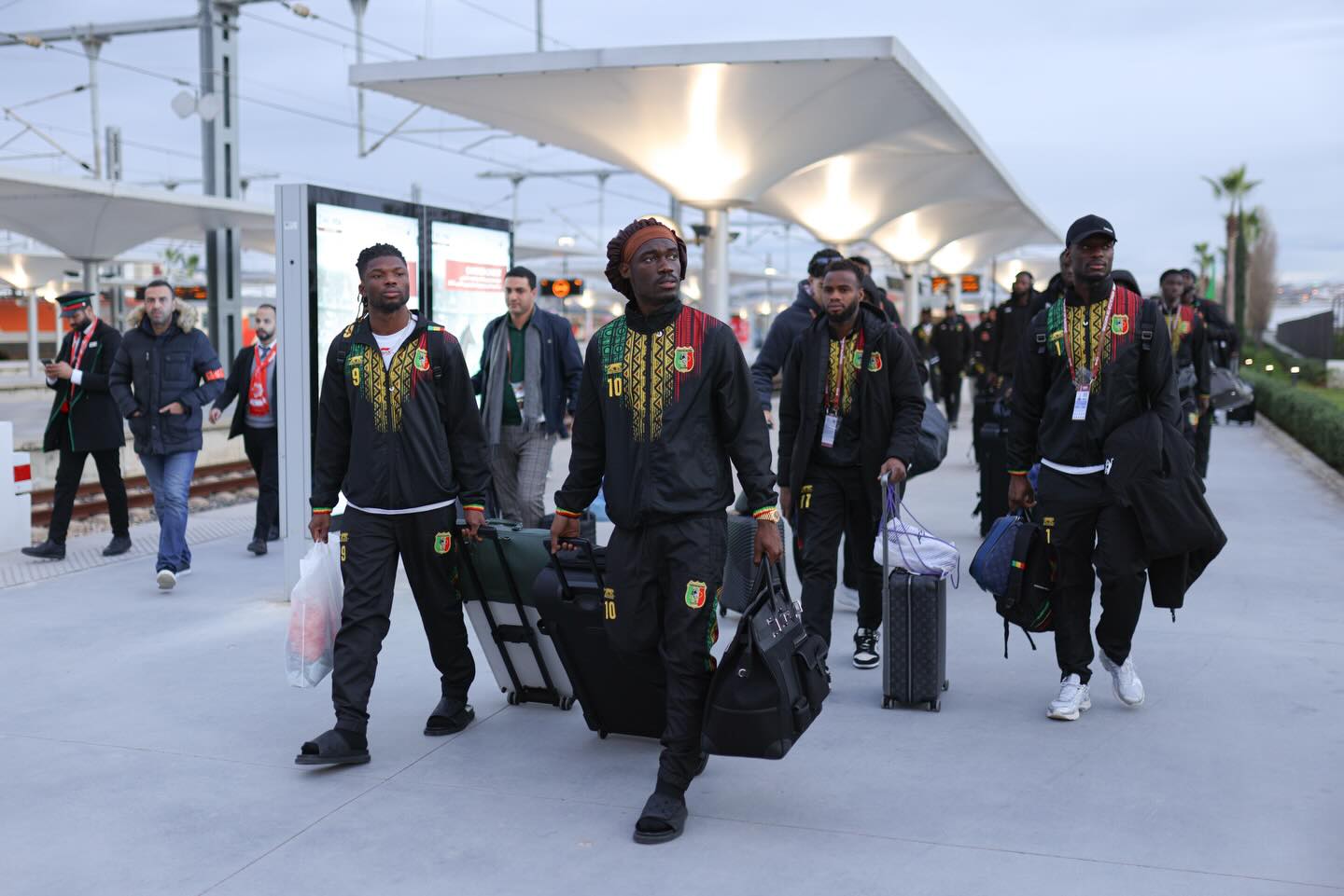 CAN Maroc 25 : Les Aigles sont déjà à Tanger !