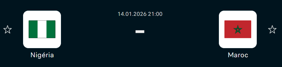 CAN 25 / Demi-finale Nigeria - Maroc :  l’expérience des Super Eagles face à l’ambition des Lions