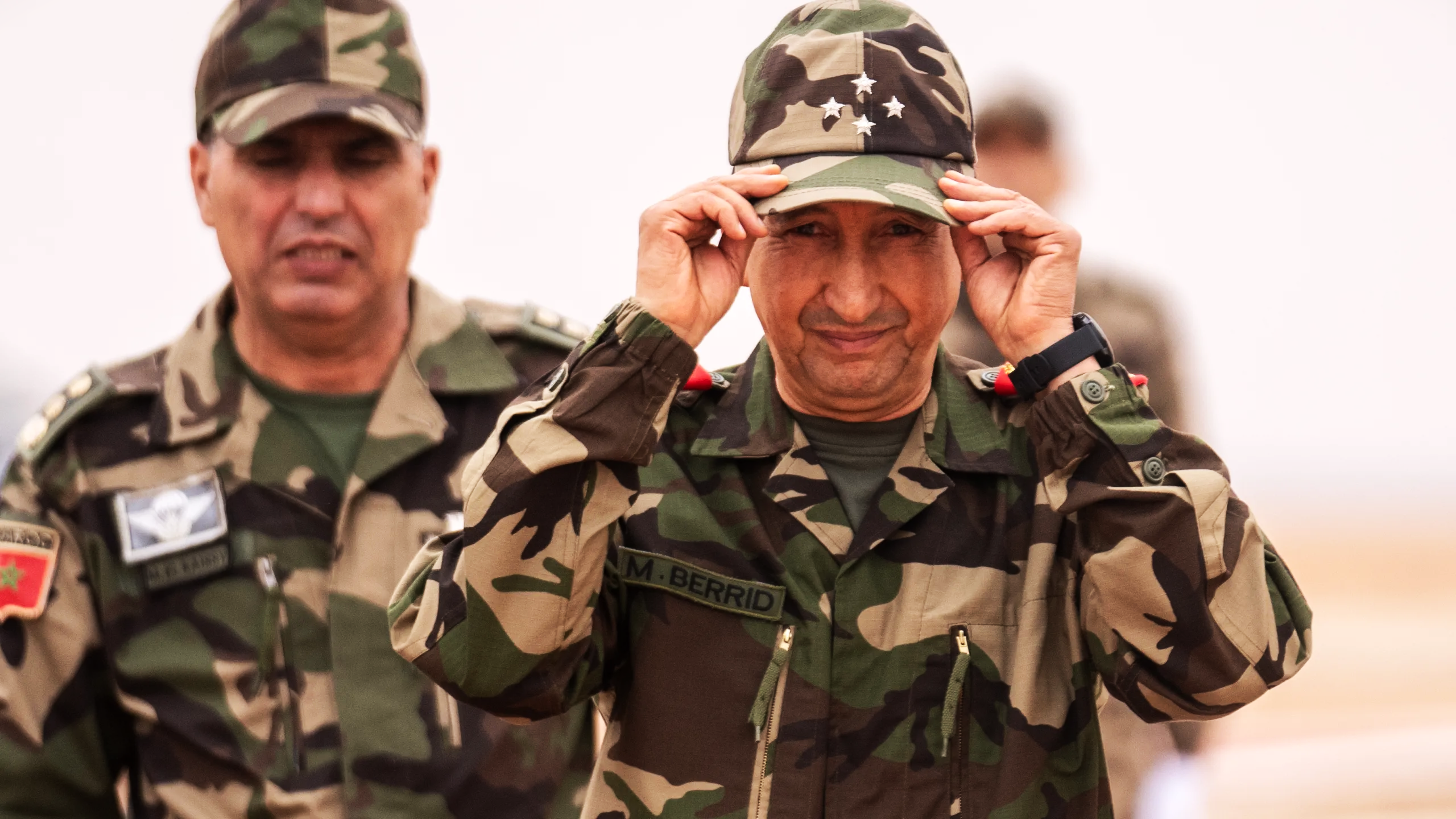 Mohammed Berrid, Inspecteur Général des FAR et Commandant la Zone Sud.