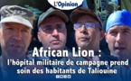 African Lion : l’hôpital militaire de campagne prend soin des habitants de Taliouine