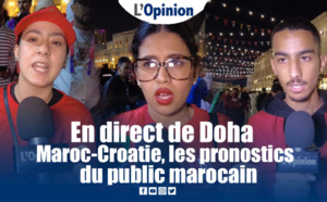 En direct de Doha : Maroc-Croatie, les pronostics du public marocain