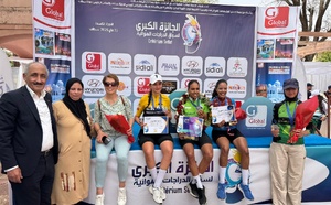 Grand Prix de Cyclisme de Settat: Nasreddine Matouki et Salma Hariri remportent la 9ème  édition