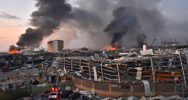 Le Liban sinistré : Journée d ’Apocalypse à Beyrouth