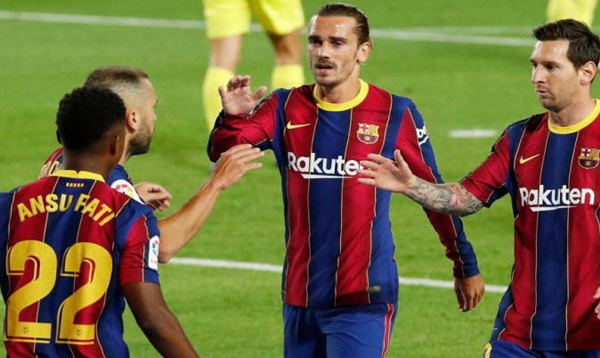 Liga : Messi fait briller Griezmann et le Barça se reprend