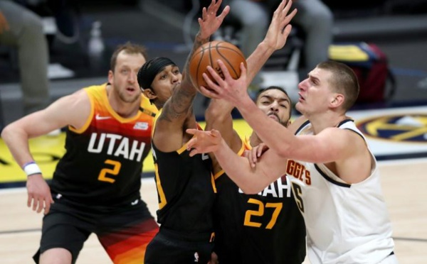 NBA :  Jokic et Denver stoppent la série de Utah, Brooklyn surpris à Washington