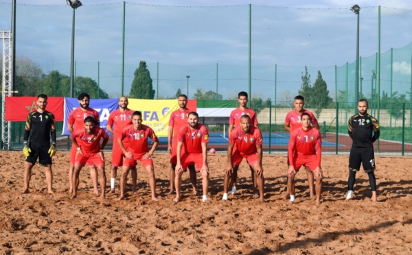 CAN de Beach Soccer : Le Maroc dans le groupe « B »