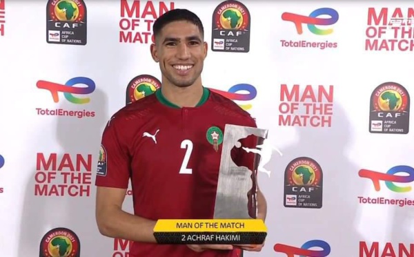 CAN 2021 /  Maroc-Malawi (2-1) :  Les Lions de l'Atlas et Achraf Hakimi étouffent les Flammes et filent vers le quart !