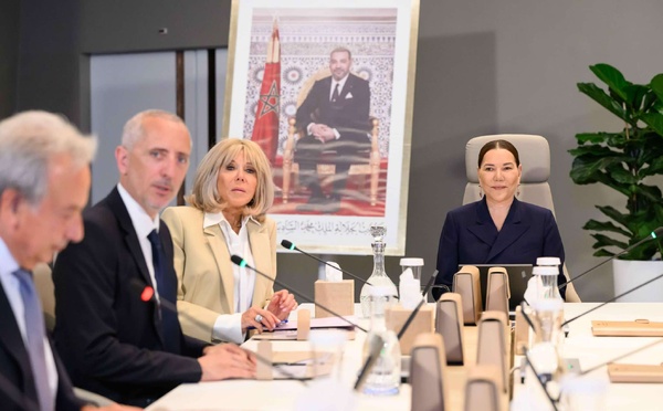 Fondation du Théâtre Royal de Rabat: SAR la Princesse Lalla Hasnaa préside le premier Conseil d’administration aux côtés de Brigitte Macron