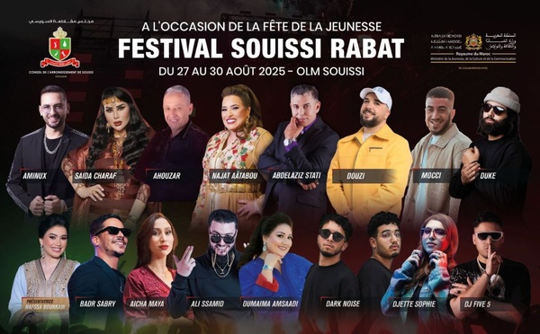 Coup d’envoi de la 3e édition du Festival Souissi