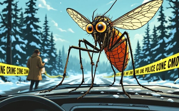 ​Un moustique devient témoin clé dans une affaire de vol de voiture en Finlande : une première