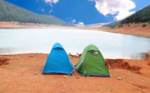 Un camping permanent au lac d’Aguelmam Azegza