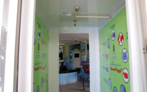 Laâyoune, installation de passages de désinfection