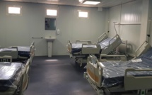 Hôpital de campagne de la foire de Casablanca: Entrée imminente en service