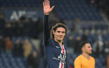 Ligue 1 : Cavani quitte le Paris Saint-Germain