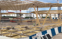 Rabat : A la Place Moulay El Hassan, une mystérieuse installation qui fait polémique 