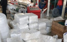 Tanger: démantèlement d'une usine clandestine de fabrication de sacs en plastique