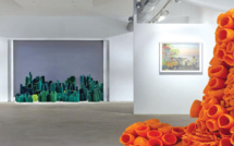 Casablanca : Les jardins sont exposés en textile à la Loft Art Gallery