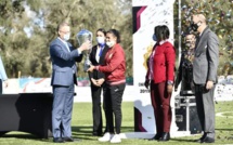 Football Féminin : Les footballeuses de l'AS FAR couronnées après leur titre du Championnat national 2019/2020
