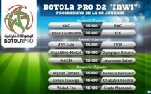 Botola Pro D2/6ème journée: Le programme
