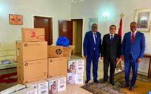 Le Maroc fait don de matériel informatique au profit de la task force du ministère des Affaires étrangères de la RDC
