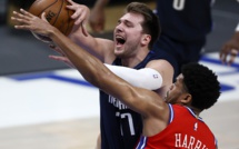 NBA: Philly repousse Brooklyn, Doncic et Curry régalent