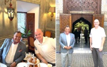 Gianni Infantino, président de la FIFA, visite le musée Dar El Bacha de Marrakech