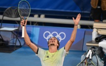 JO-Tennis : Ce dimanche, l’Allemand Alexander Zverev médaillé d’or