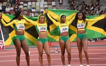 JO-Athlétisme : Les Jamaïcaines médaillées d’or du relais 4x100 mètres devant les Américaines