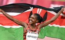 JO-Athlétisme / 1500 m : La Kenyane Faith Kipyegon remporte le titre et bat le record olympique