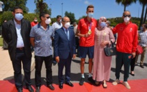 Aéroport Rabat-Salé: Accueil chaleureux du champion olympique Soufiane El Bakkali