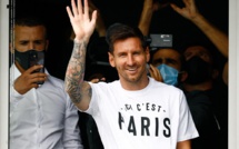Messi est arrivé à Paris