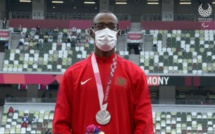 Paralympiques (400m / T13): Mohamed Amgoun médaillé d'argent