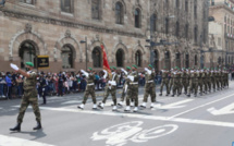Un détachement des FAR prend part au traditionnel défilé militaire en commémoration de l’indépendance du Mexique