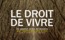 Le droit de vivre : une mobilisation culturelle contre la peine de mort