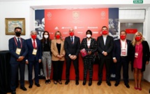 Football féminin : Rencontre entre le président de la Fédération espagnole et Mme Khadija Ila, présidente de la Ligue nationale
