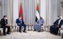 Le Prince héritier d'Abou Dhabi reçoit Aziz Akhannouch émissaire de SM le Roi
