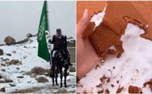 Arabie saoudite : Le désert sous la neige