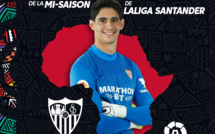 FC Séville: Yassine Bounou remporte le premier Trophée de Meilleur Africain en LaLiga à mi-saison