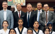 Aïn Sebaâ / Casablanca : Une délégation africaine en visite au lycée des sportifs