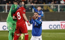 Barrages européens / Mondial 2022 : Battue par la Macédoine du Nord (0-1), l'Italie n'ira pas au Mondial