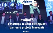InwiDAYS : 3 startups se distinguent par leurs projets innovants