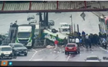 Berrechid :  Une voiture s'envole dans une scène digne d'Hollywood
