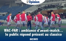 WAC-FAR : Ambiance d'avant-match...où le public des Rouges s'est distingué