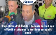 Raja-Difaâ d’El Jadida : Taoussi défend son effectif et promet le meilleur au public