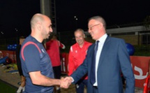 Concentration du Wydad d’avant la finale : Le président de la FRMF en visite de soutien  aux Wydadis