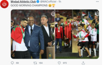 Wydad : Une déferlante de félicitations via Twitter