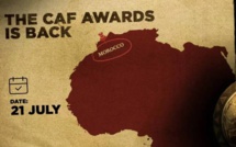 La cérémonie des CAF Awards, le 21 juillet au Maroc