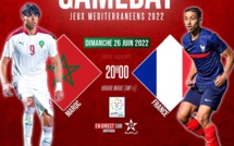 Jeux Méditerranéens / Football : Maroc-France ce soir à partir de 20h00 sur BeIN Sports et Arryadia